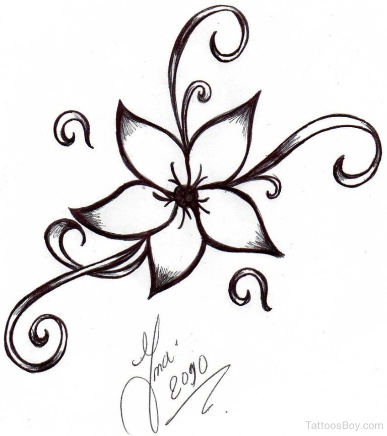 768x867 Samoan Flower Tattoo Clip Art
