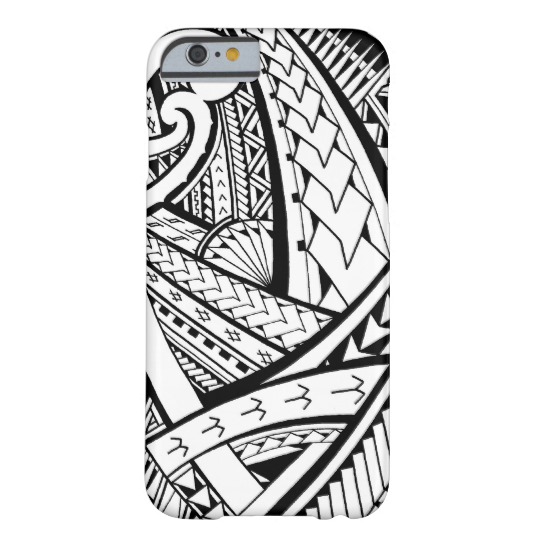 540x540 samoan tribal tattoo design with spearheads case mate iphone case