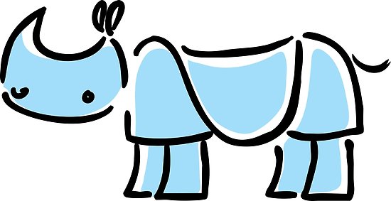 550x283 Sample Rhino Drawing Posters