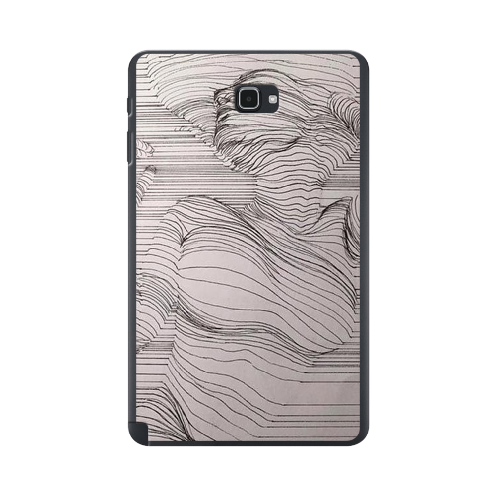 1000x1000 stripe drawing samsung galaxy tab a s pen version case