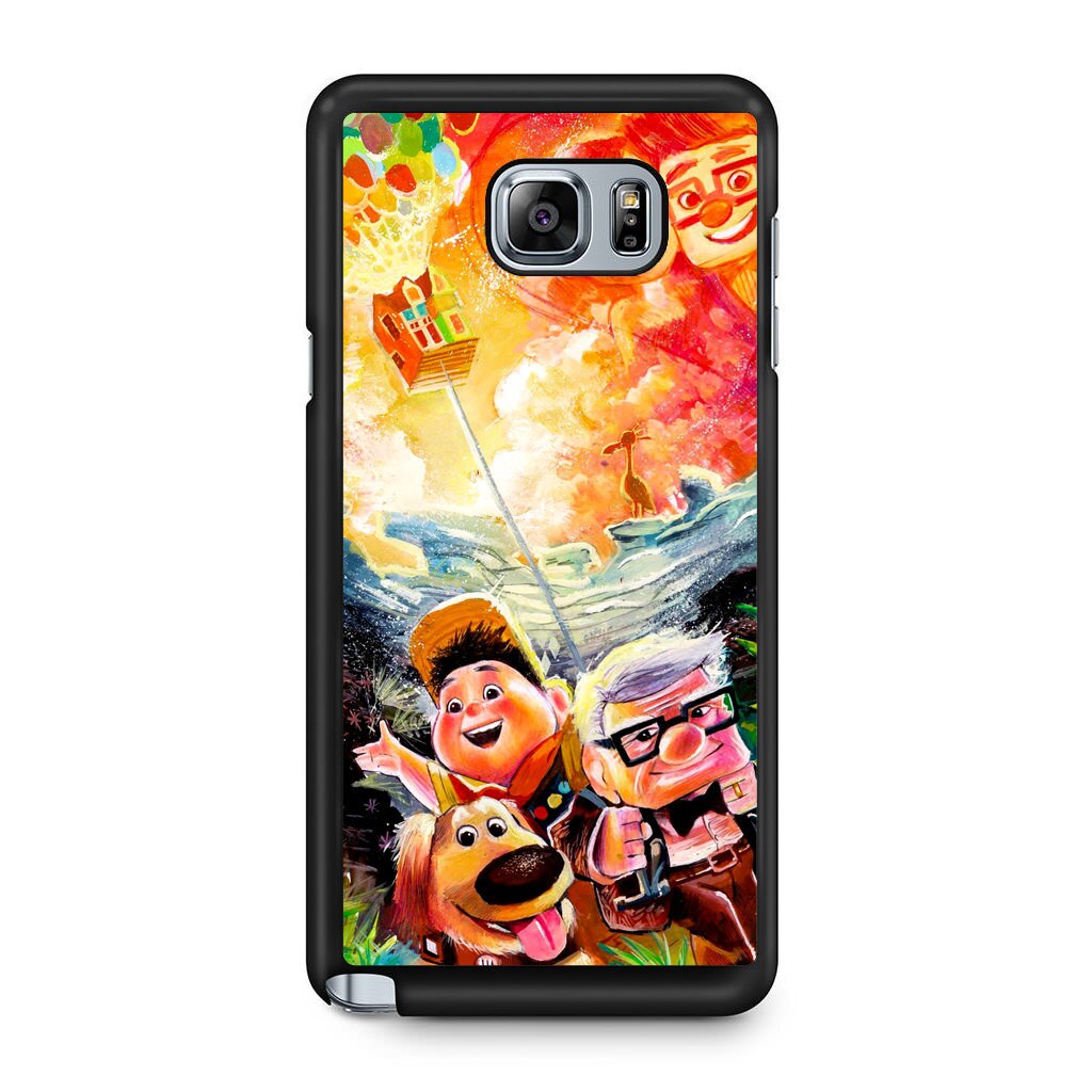 1024x1024 Cartoon Up Drawing Art Samsung Galaxy Note Case