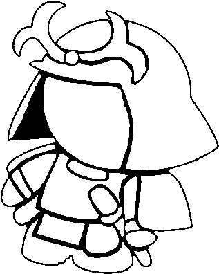 317x396 Download Samurai Armor Coloring Pages