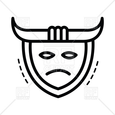 400x400 Samurai Mask Icon