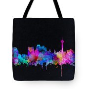 180x180 San Antonio Skyline Watercolor Poster