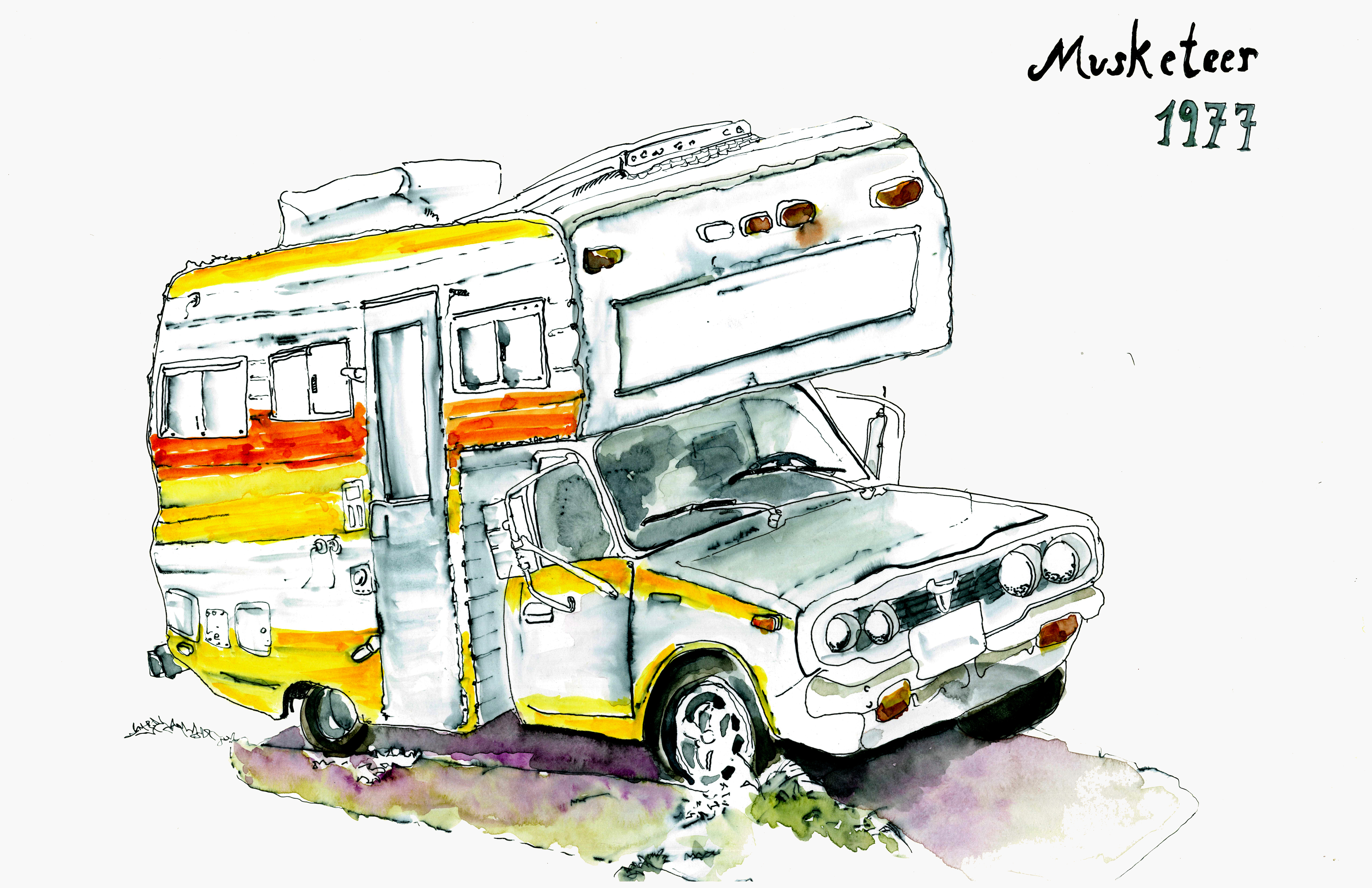 3400x2200 San Francisco Visual Flaneur Drawing Life On The Streets