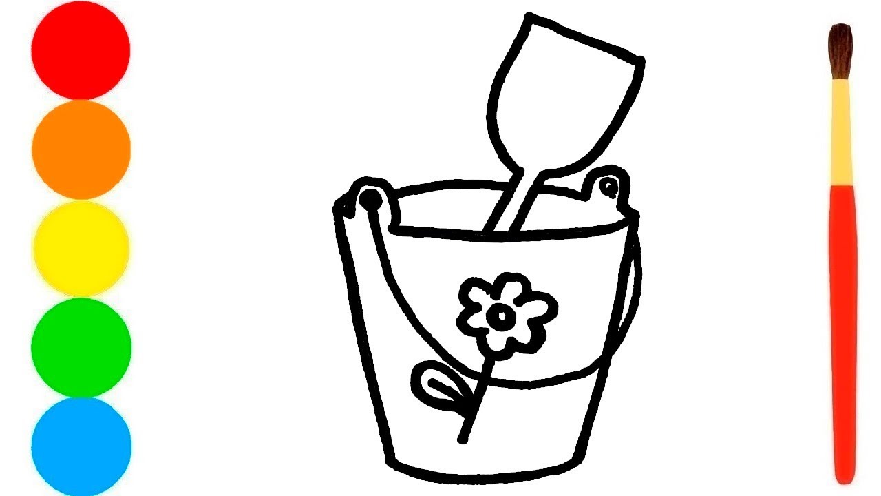 1280x720 Sand Toys Coloring And Drawing For Kids Toy Art Show