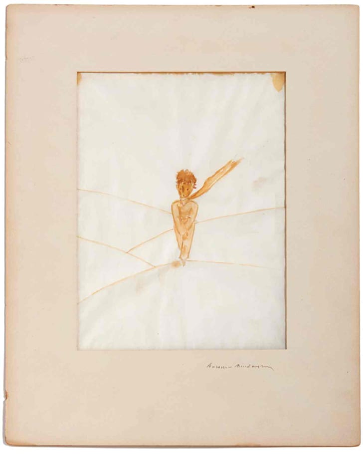 728x910 For Sale An Original Illustration Of Antoine De Saint