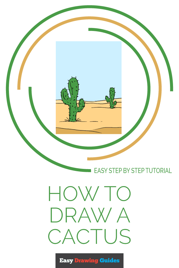 600x900 How To Draw A Cactus
