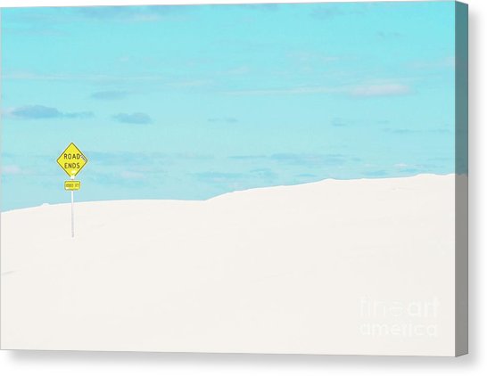 546x422 White Sand Dunes Canvas Prints