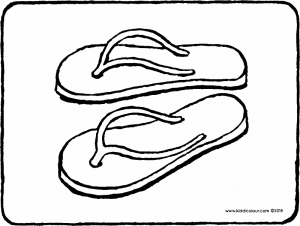 300x226 Huge Collection Of 'flip Flops Drawing' Download More Than