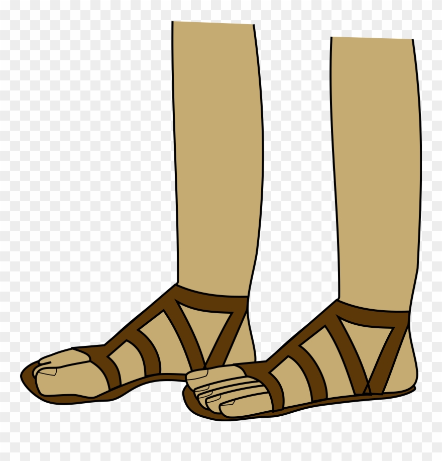 880x917 Sandal Clip Art Download