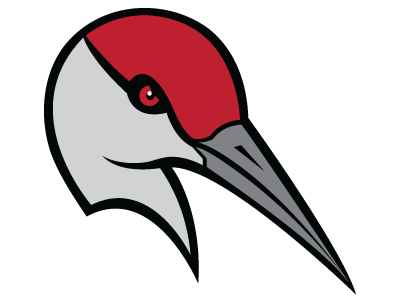 400x300 sandhill cranes sports logo