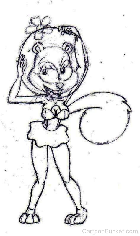 474x800 sandy cheeks drawing