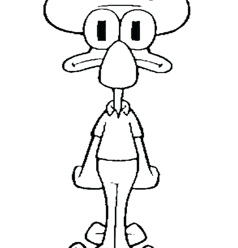 768x800 Sandy Cheeks Coloring Pages