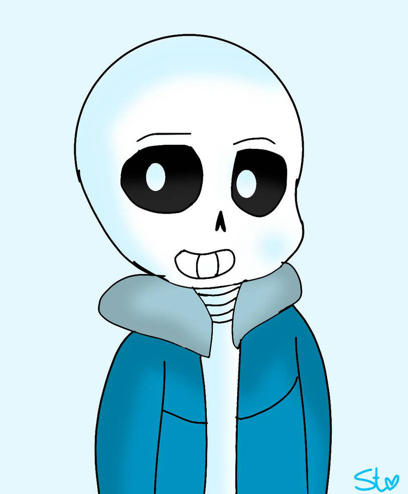 Sans The Skeleton Drawing | Free download on ClipArtMag