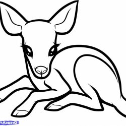 250x250 Reindeer Antlers Drawing Easy Outline Santa Tumblr Black And White