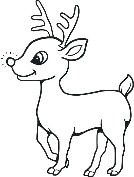 529x700 Santa And Reindeer Pictures To Colour Kids And Reindeer Coloring