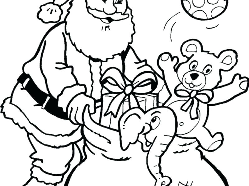 800x600 Santa Claus Face Coloring Pages Colouring Awesome Sleigh Drawing