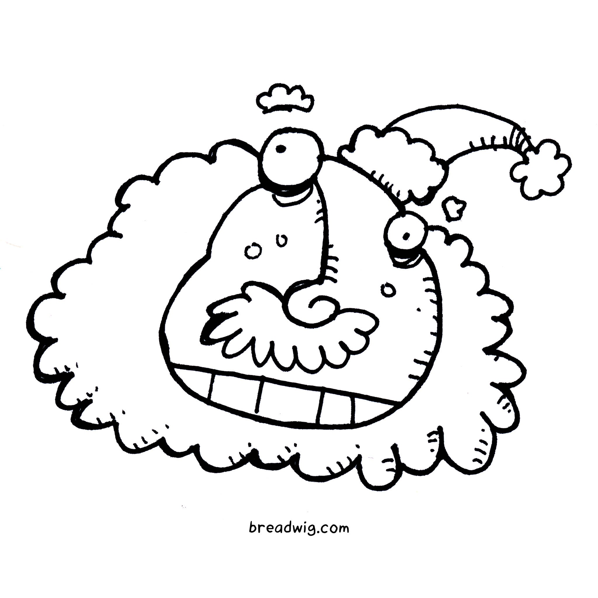 2048x2048 Cartoon Santa Archives