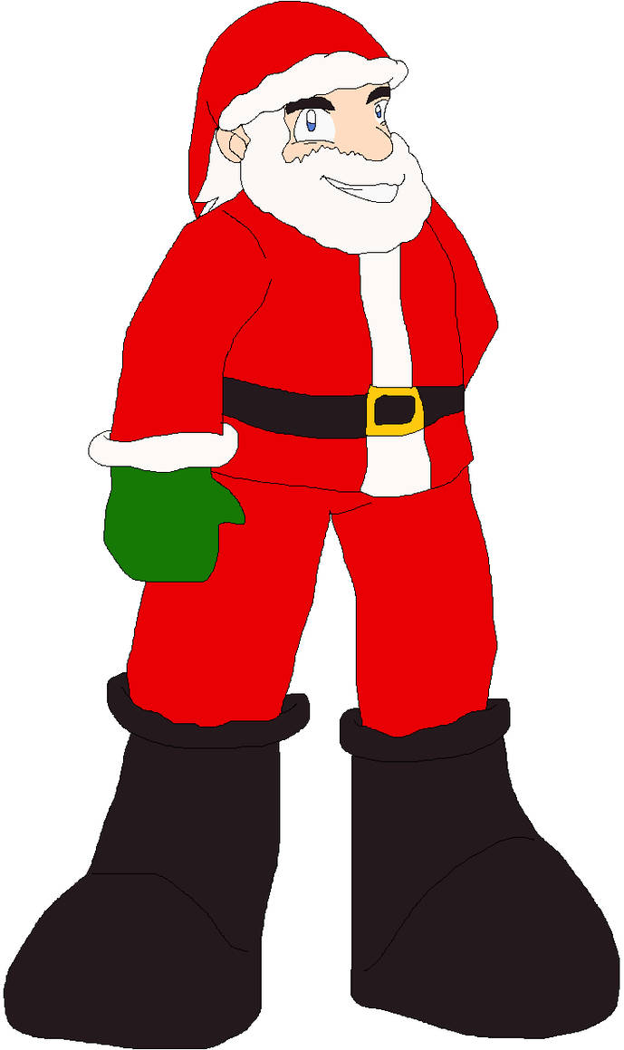 689x1159 Santa Claus Drawing