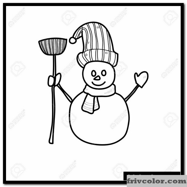 621x621 Santa Claus Drawing