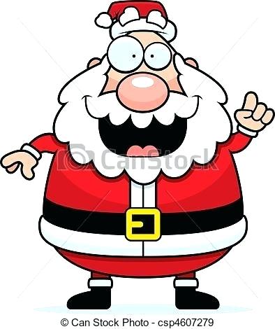 394x470 Santa Cartoon Drawing