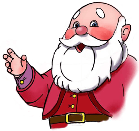 450x424 Free Santa Coloring Pages And Printables For Kids