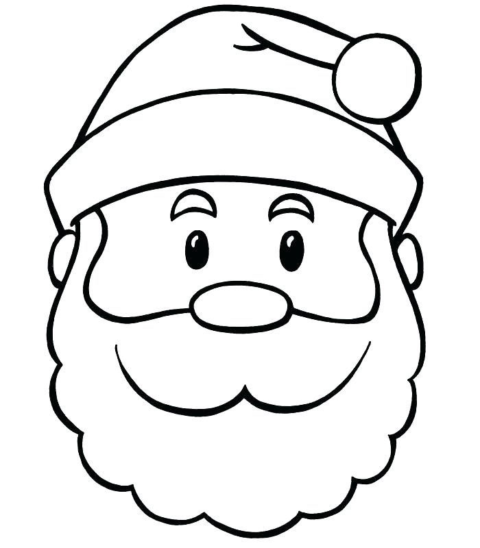 700x800 Coloring Pages How To Draw Santa Claus Free Sheet With Printable