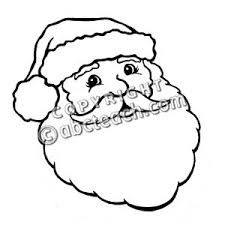 225x225 Image Result For How To Draw Santa Claus Face Christmas Decor