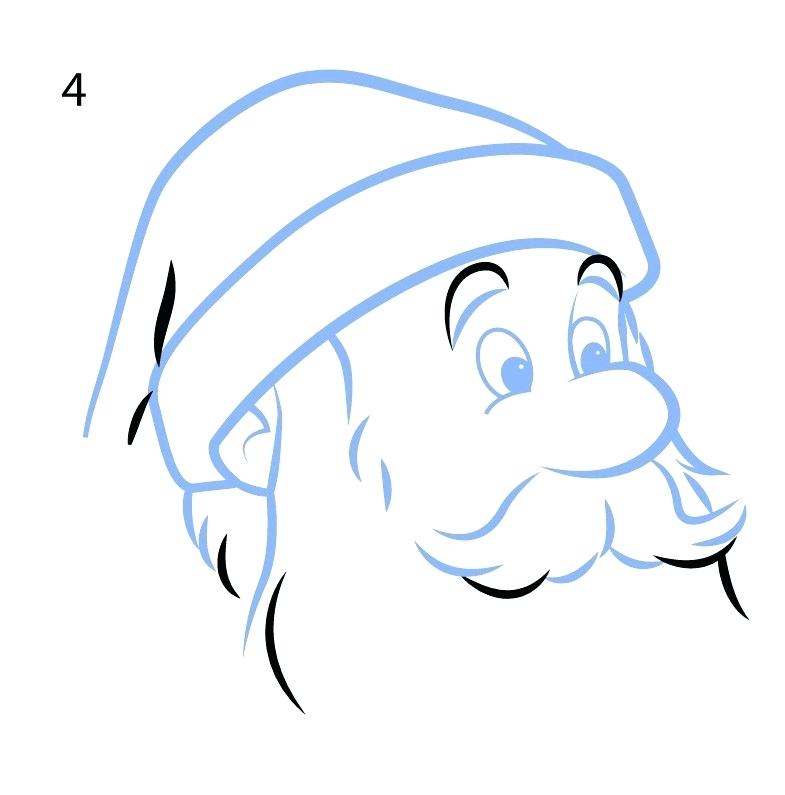 785x795 Draw Santa Step