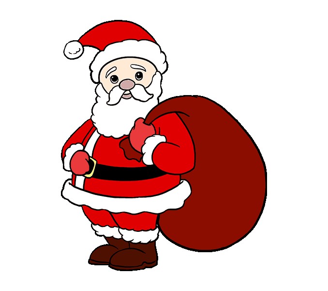 Santa Claus Hat Drawing | Free download on ClipArtMag