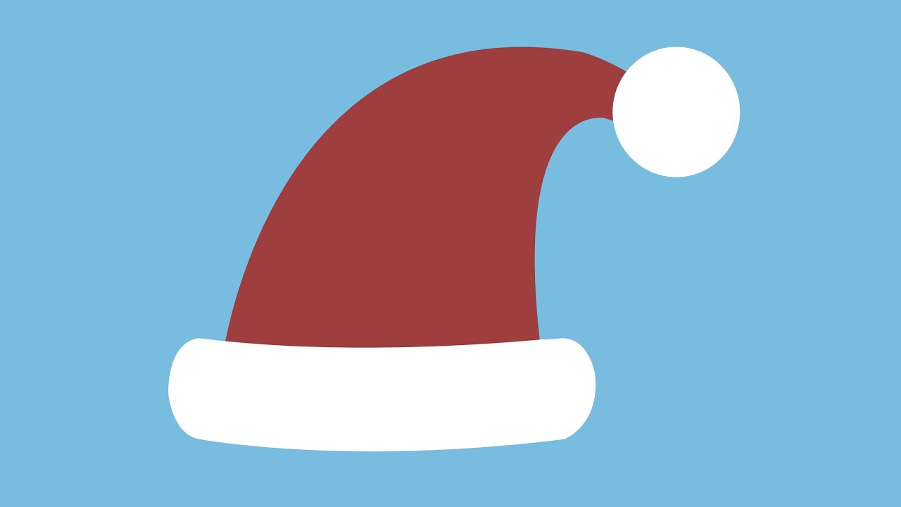 1280x720 How To Draw A Santa Claus Hat