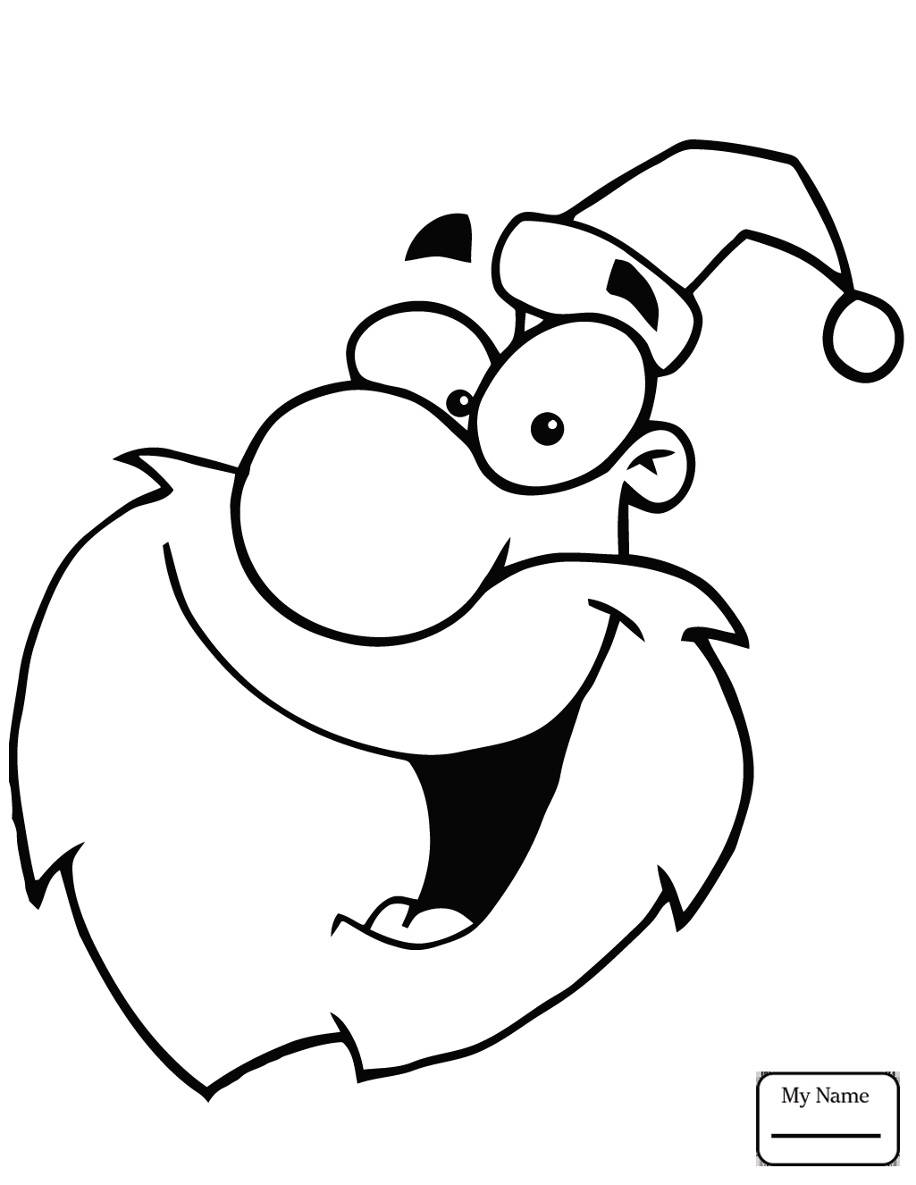 1025x1326 Santa Claus Hat Drawing