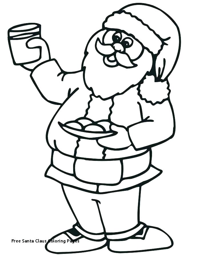700x894 Santa Claus Coloring Sheet Free Coloring Pages Beautiful Easy