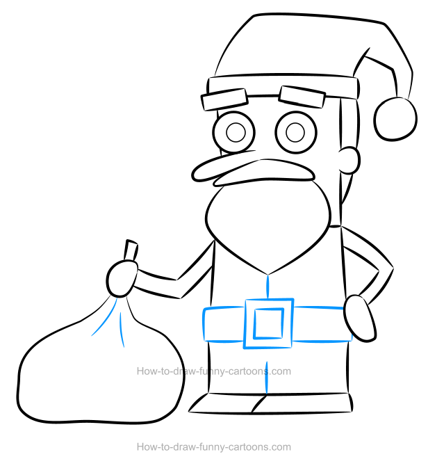 616x660 How To Draw A Santa Claus Clipart