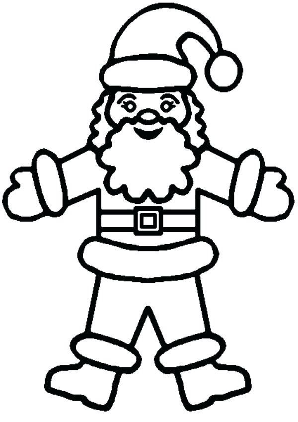 Santa Claus Pencil Drawing | Free download on ClipArtMag