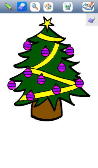 322x551 Christmas Colorings For Kids With Colored Pencils