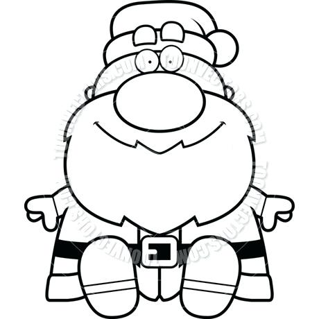 460x460 How To Draw A Cartoon Santa Claus How To Draw Dabbing Easy Steps