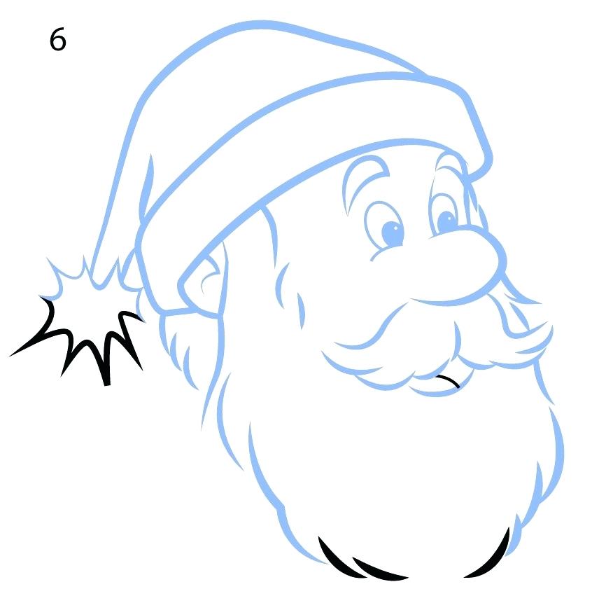856x851 Draw Santa Step