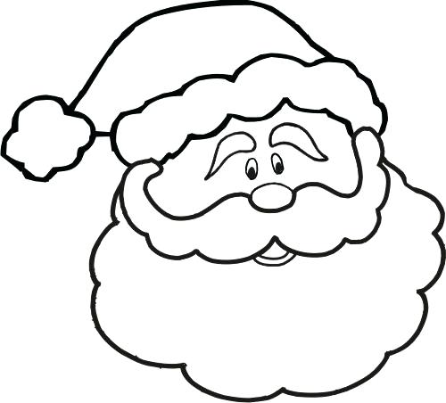 Santa Drawing For Kids | Free download on ClipArtMag