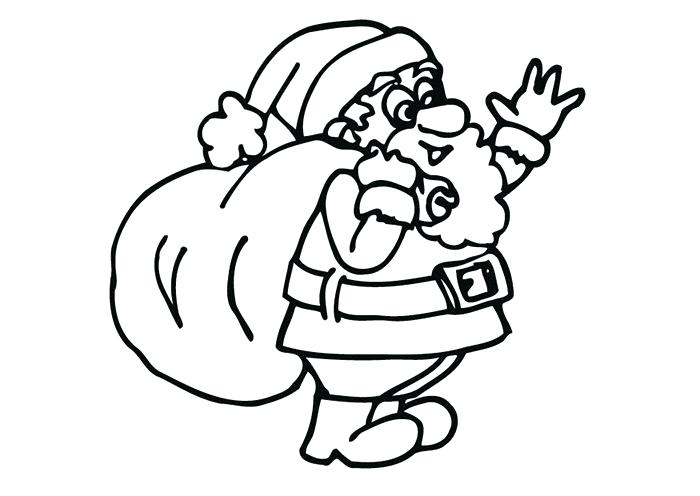 700x496 Colouring In Santa Save Resource Colouring Pictures Of Santa