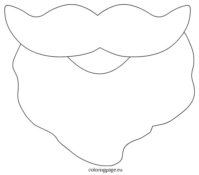 Santa Drawing Template | Free download on ClipArtMag