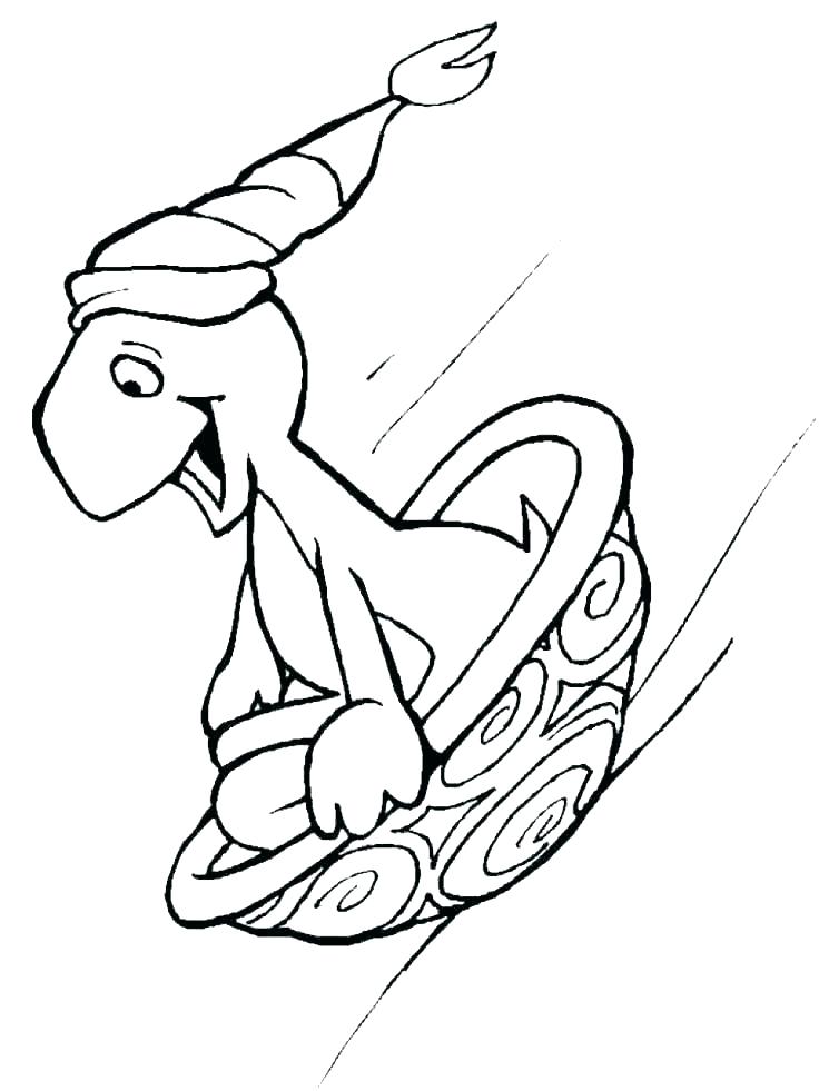 736x981 Sleigh Coloring Pages Printable