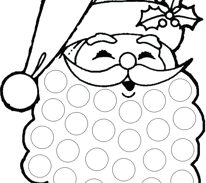 Santa Drawing Template | Free download on ClipArtMag