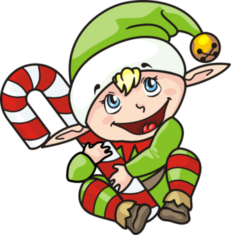 334x340 Santa Claus Christmas Elf The Elf On The Shelf Drawing Cc0