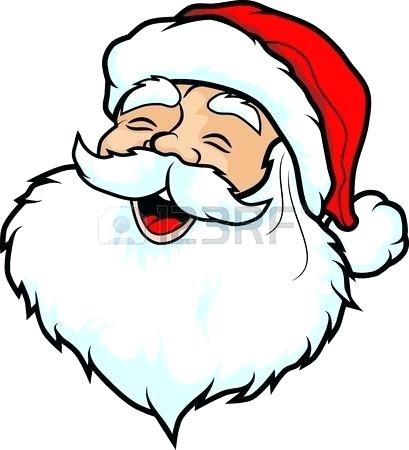409x450 Santa Face Cartoon Santa Drawing Cartoon Face