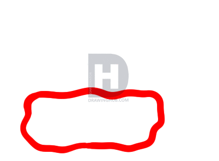 431x317 How To Draw A Santa Hat For Kids, Step