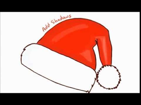 480x360 How To Draw Santa Hat