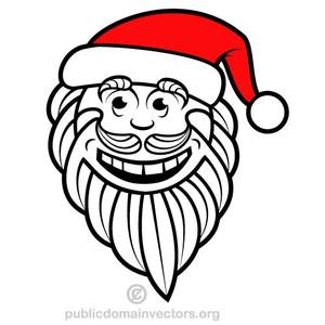 300x300 Free Santa Claus Santa Hat Vector