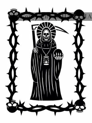 300x400 santa muerte clipart